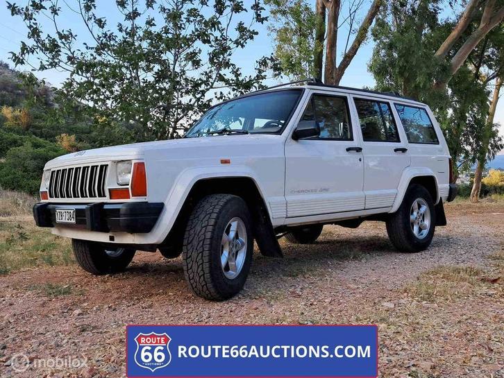 Jeep Cherokee | 1997 | Route 66 Auctions, Auto's, Oldtimers, Bedrijf, Te koop, Jeep, Benzine, Overige carrosserie, Handgeschakeld