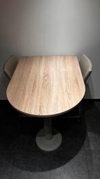 Keukentafel hoog, Huis en Inrichting, Ophalen, Gebruikt, 100 tot 150 cm, Rond