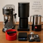 Barista espresso koffie grinder / Ensemble barista complet, Elektronische apparatuur, Ophalen, Zo goed als nieuw, Gemalen koffie