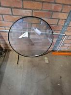 pvc raam rond 0,94 diameter zwart + glas, Doe-het-zelf en Bouw, Ophalen, Nieuw