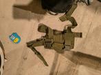 Airsoft dropleg Olive drab replica, Ophalen of Verzenden, Zo goed als nieuw