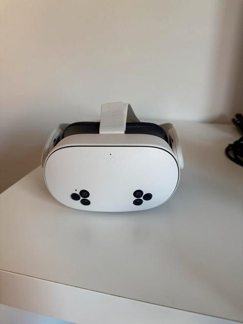Meta quest 3S 128gb + Vr Link kabel + Garantie, Games en Spelcomputers, Virtual Reality, Nieuw, Pc, VR-bril, Ophalen of Verzenden