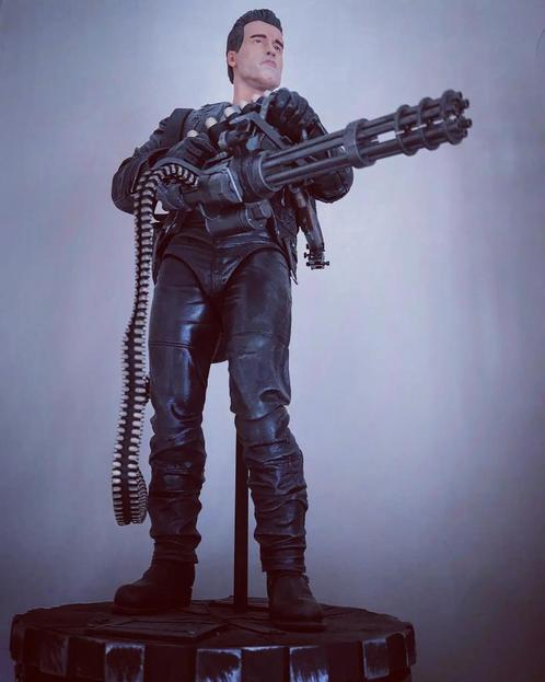 Figurine de collection T-800 Terminator 2 (Neca) 1/4, Verzamelen, Film en Tv, Zo goed als nieuw, Film, Actiefiguur of Pop, Ophalen