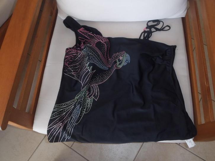 Ulla Popken zwarte tankini maat 46, Kleding | Dames, Badmode en Zwemkleding, Zo goed als nieuw, Overige typen, Zwart, Ophalen of Verzenden