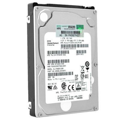 2x HPE 1.2TB SAS HDD SFF EG1200JWJNK 876936-002 OUTLET, Computers en Software, Harde schijven