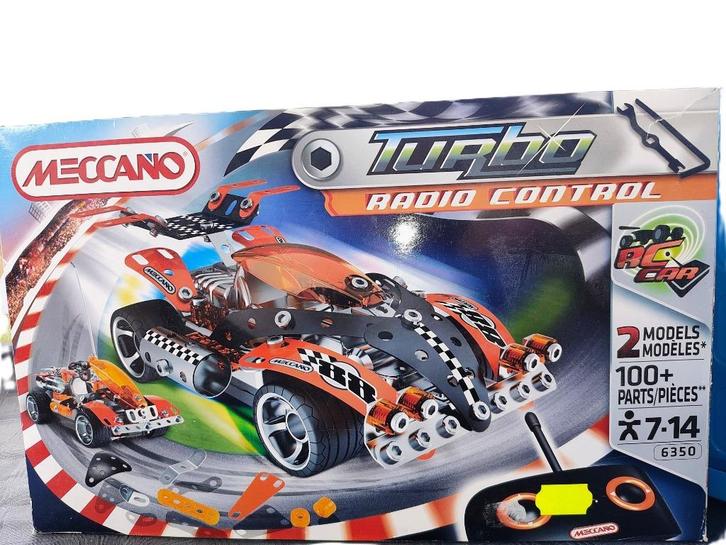 Meccano Turbo Radio Control RC Auto - Bouw en Race!, Kinderen en Baby's, Speelgoed | Educatief en Creatief, Gebruikt, Knutselen