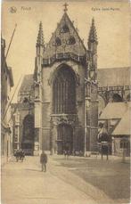 Aalst ; Eglise St Martin , sint Martinuskerk  in 1920, Gelopen, Oost-Vlaanderen, Ophalen of Verzenden, 1920 tot 1940