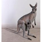 Kangourou avec Joey — Statue kangourou Hauteur 125 cm