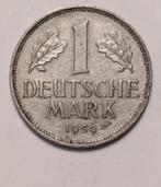 Munt Duitsland 1 Mark 1959 F, Postzegels en Munten, Ophalen of Verzenden, Duitsland, Losse munt