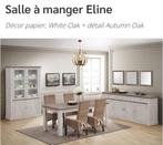 Salle à manger complète 6 chaises, Ophalen, Zo goed als nieuw, Moderne, 4 tot 6 stoelen