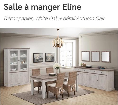 Salle à manger complète 6 chaises, Huis en Inrichting, Complete eetkamers, Zo goed als nieuw, 4 tot 6 stoelen, Ophalen