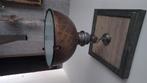 Hanglamp industriëel, Ophalen, Zo goed als nieuw, Metaal, 50 tot 75 cm