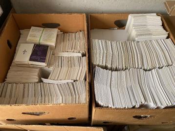Groot lot bidprentjes beschikbaar voor biedingen