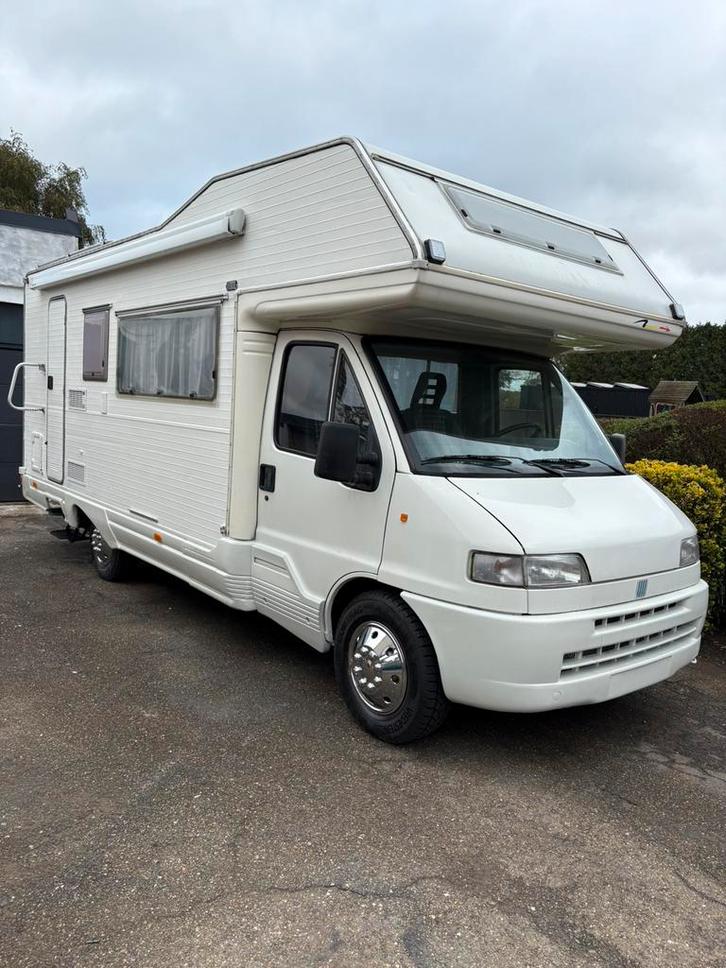 Mobilhome fiat ducato 2.8HDI gekeurd voor verkoop., Caravans en Kamperen, Mobilhomes, Particulier, Fiat, Boiler, Ophalen