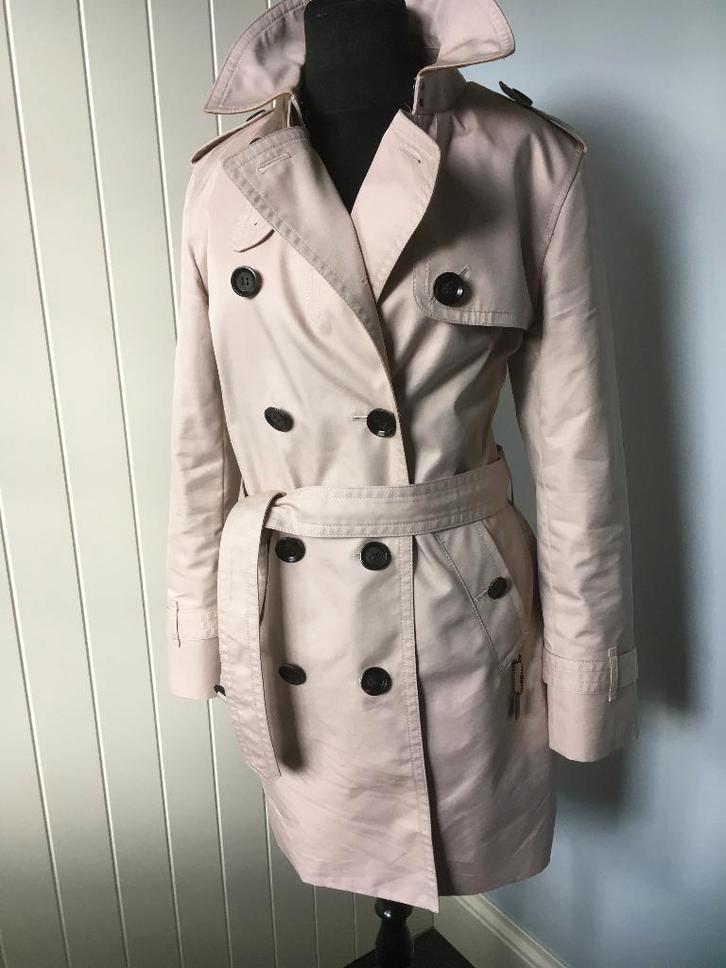 Coach nude (pastelrozig beige) trench - M (38/40), Kleding | Dames, Jasjes, Kostuums en Pakken, Zo goed als nieuw, Jasje, Maat 38/40 (M)