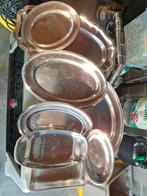 Lot de plateaux inox, Overige materialen, Gebruikt, Overige typen, Ophalen of Verzenden