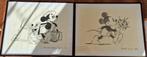 Lithografieën Mickey Mouse van "Art group limited" @ London, Verzamelen, Ophalen of Verzenden, Mickey Mouse
