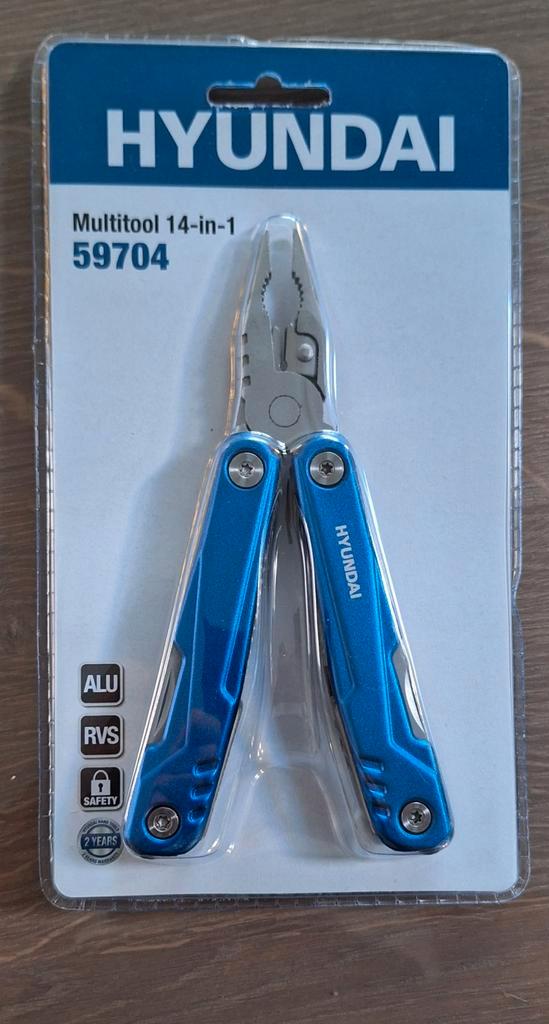 Hyundai Multitool 14 in 1., Doe-het-zelf en Bouw, Gereedschap | Handgereedschap, Nieuw, Ophalen of Verzenden