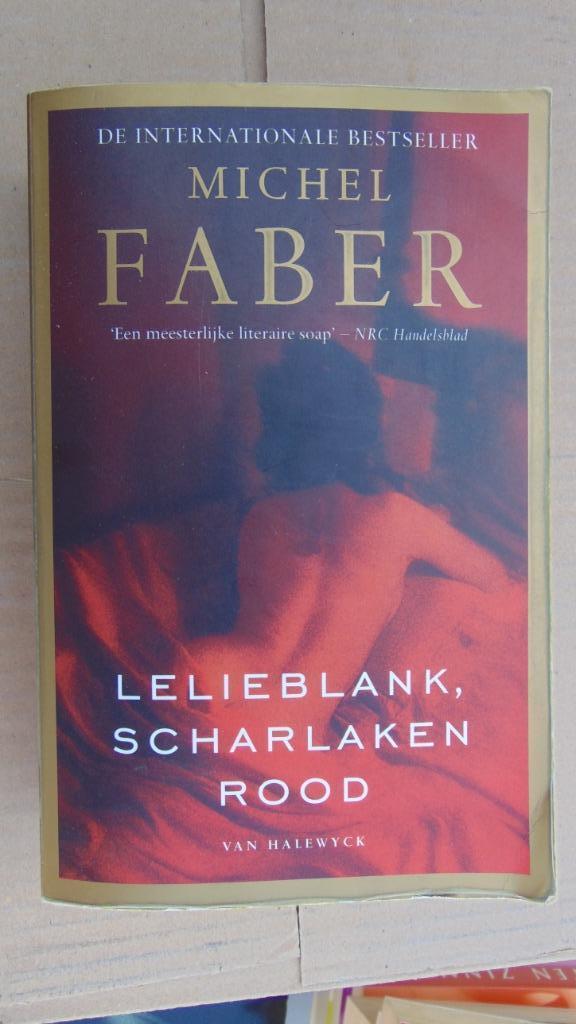 Boek: Lelieblank, scharlakenrood , Michel Faber, Boeken, Romans, Gelezen, Ophalen of Verzenden
