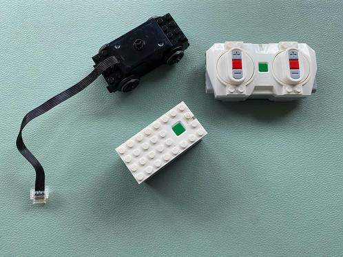 Lego trein: powerfuncties - motor + hub + remote, Enfants & Bébés, Jouets | Duplo & Lego, Utilisé, Lego, Briques en vrac, Enlèvement ou Envoi