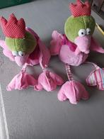 Lot de 2 peluches, Enfants & Bébés, Jouets | Peluches, Enlèvement ou Envoi, Comme neuf, Autres types