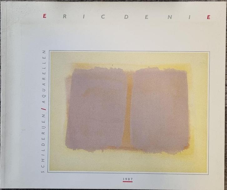 Eric de Nie - Schilderijen / Aquarellen - 1987, Boeken, Kunst en Cultuur | Beeldend, Zo goed als nieuw, Schilder- en Tekenkunst