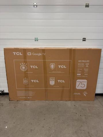 TCL 75” Mini-led 75C81B (2024) 4K Smart TV beschikbaar voor biedingen