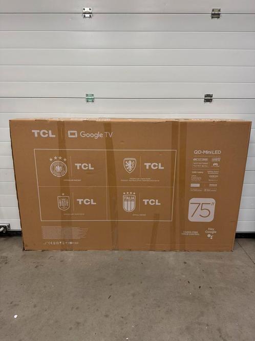 TCL 75” Mini-led 75C81B (2024) 4K Smart TV, Audio, Tv en Foto, Televisies, Nieuw, QLED, 100 cm of meer, 4k (UHD), 120 Hz, Smart TV