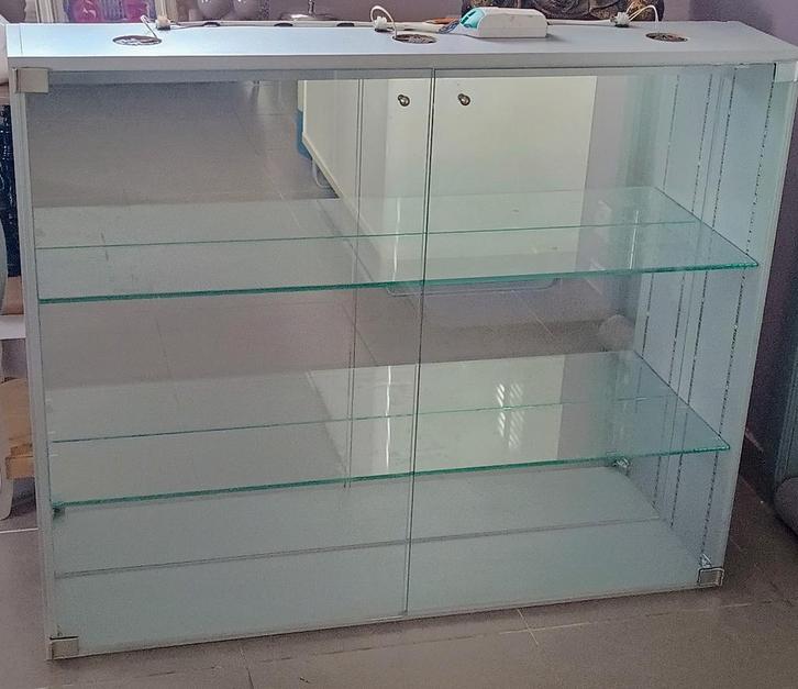 Vitrine en verre, Animaux & Accessoires, Rongeurs & Lapins | Cages & Clapiers, Enlèvement
