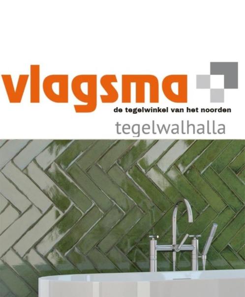 Groene badkamertegels - handvormtegels groen - groene tegels, Doe-het-zelf en Bouw, Plinten en Afwerking, Nieuw, Overige typen
