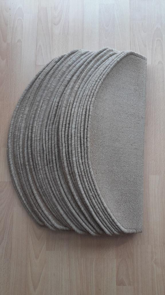 Trapmatten 27 stuks, 65x25x4cm, licht bruin, Huis en Inrichting, Overige Huis en Inrichting, Gebruikt, Ophalen