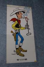 Lucky Luke 1973 poster Morris pilot stripboek, Antiek en Kunst, Ophalen of Verzenden