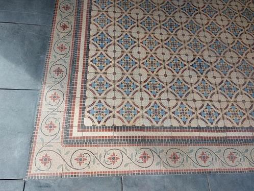Vintage cementtegels, Doe-het-zelf en Bouw, Tegels, Gebruikt, Ophalen