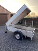 Aanhangwagen 750kg met deksel, Auto diversen, Aanhangwagen-onderdelen, Ophalen, Zo goed als nieuw