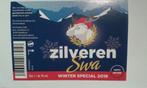 Bieretiket "Zilveren SWA", Ophalen of Verzenden, Nieuw