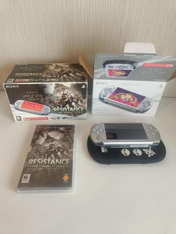 PSP-3004 Mystic Silver, Resistance: Retribution bundel (FR) beschikbaar voor biedingen