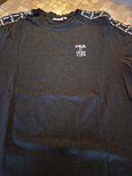 2 mooie t- shirts ( wit en zwart) merk Fila Maat smal, Manches courtes, Taille 36 (S), Comme neuf, Enlèvement