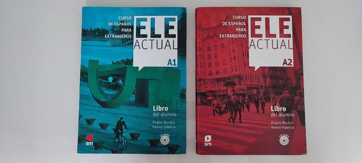 Spaanse leerboeken ELE Actual A1 & A2 - Curso de Espanol, Boeken, Taal | Spaans, Zo goed als nieuw, Non-fictie, Ophalen
