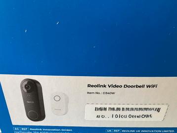 Wifi deurbel Reolink* NIEUW * beschikbaar voor biedingen