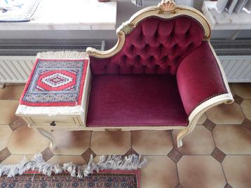 antiek vintage sofa zithoek louis XIV