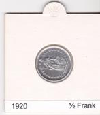Zwitserland halve frank 1920, Zilver, Losse munt, Verzenden