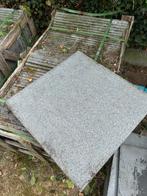 Terrastegels G654 gevlamd & geborsteld 50 stuks (x7) 60x60x2, Ophalen, Zo goed als nieuw, Overige materialen