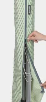 Groen brabantia hoes droogmolen, Ophalen, Nieuw, Droogmolen
