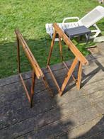 Trétaux en bois, Ophalen