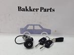 Serrure de contact + clé d'un Citroen C4, -, 3 mois de garantie, Utilisé, -