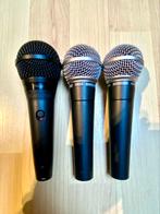 Microfoons Shure SM58 en Shure PGA58, Muziek en Instrumenten, Microfoons, Gebruikt, Ophalen