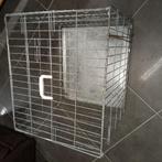 honden bench stevig metaal met 2 deuren, Ophalen, Gebruikt