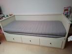 lit banquette deux places (IKEA HEMNES), Huis en Inrichting, Slaapkamer | Bedden, Ophalen, Gebruikt, 90 cm, Tweepersoons