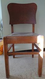 stoelen jaren 1950, Huis en Inrichting, Gebruikt, Bruin, Hout, Ophalen