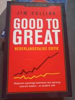 Good to great - Jim Collins, Boeken, Economie, Management en Marketing, Ophalen of Verzenden, Zo goed als nieuw